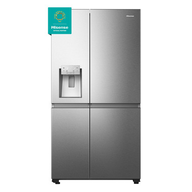 Hisense RS818N4TIE frigorifero side-by-side Libera installazione 632 L E Acciaio inox