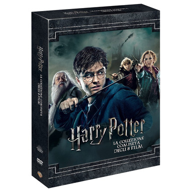 Warner Bros Harry Potter Collezione completa (8 DVD) Inglese, ITA