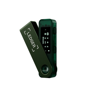 Ledger Nano S Plus Portafoglio hardware con chiavetta USB Verde