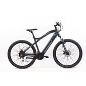 schiano f.lli braver 27.5 " bicicletta elettrica mtb per adulti uomo/donna, e-bike con batteria 36v, sospensione, motore