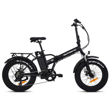 F.lli Schiano FAT BIKE MADRIGAL X2 20" ALLUMINIO NERA