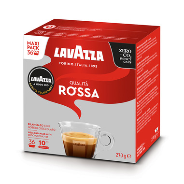 CAPSULE CAFFE' LAVAZZA 8888 QUALITÀ ROSSACONF.36 CAPSULE