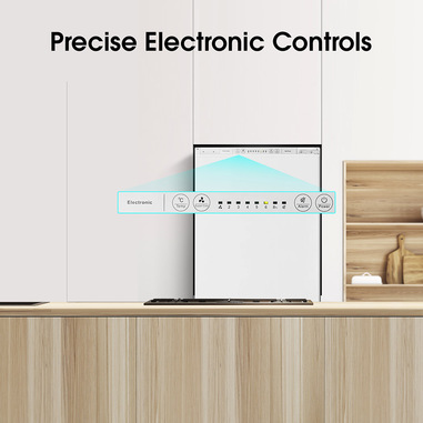 Réfrigérateur Combiné Hisense 246L No Frost - Encastrable, Affichage Électronique, Blanc