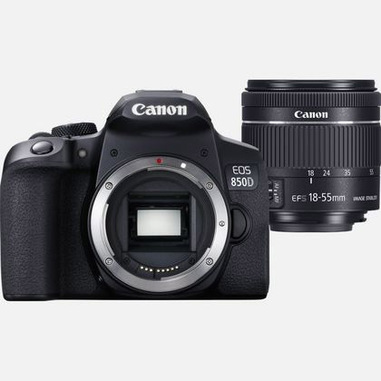 Canon EOS 850D Kit fotocamere SLR 24,1 MP CMOS 6000 x 4000 Pixel Nero