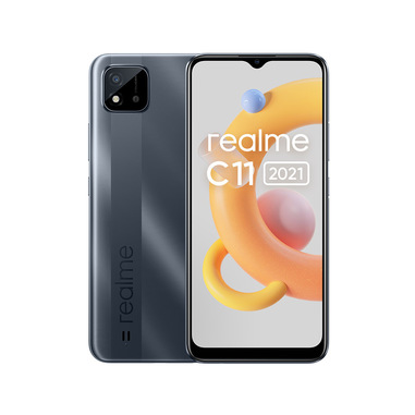 realme C11 2021 16,5 cm (6.5") Doppia SIM Android 11 4G Micro-USB 2 GB 32 GB 5000 mAh Grigio