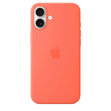 Apple Custodia MagSafe in silicone per iPhone 16 Plus – Mandarancio