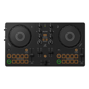 Pioneer DDJ-FLX2 controller per DJ 2 canali Nero