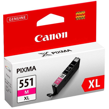 Canon CLI-551XL M w/sec cartuccia d'inchiostro 1 pz Originale Resa elevata (XL) Magenta per foto