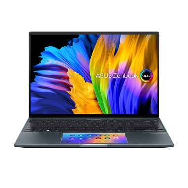 ASUS ZenBook 14X OLED UX5400EG-KM017T notebook i7-1165G7 Computer portatile 35,6 cm (14") Intel® Core™ i7 16 GB LPDDR4x-SDRAM 512 GB SSD NVIDIA GeForce MX450 Wi-Fi 6 (802.11ax) Grigio