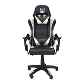 xtreme 90563w sedia per videogioco sedia da gaming per pc seduta imbottita nero, bianco