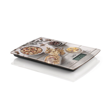 Laica KS1034 bilancia da cucina Multicolore Superficie piana Rettangolo Bilancia da cucina elettronica