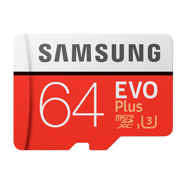 Samsung EVO Plus microSD Memory Card 64GB