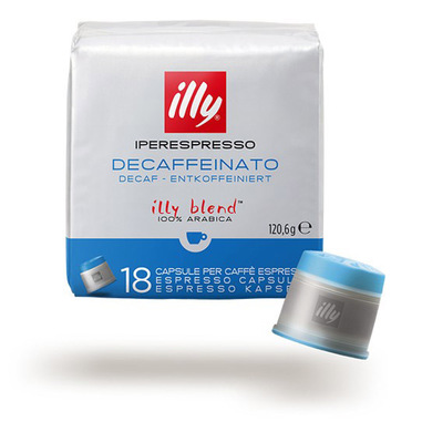 Illy 18 Caffè in Capsule Iperespresso DECAFFEINATO