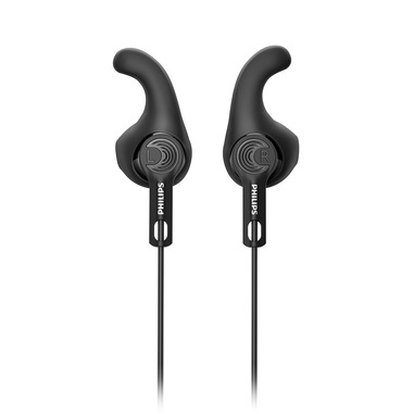 Philips TAA3206BK/00 Cuffie Bluetooth con Microfono per Sport e Fitness,  Resistenti al Sudore e alla Polvere, Cavo Riflettente, Pulsanti Integrati,  Cuffie Wireless | Auricolari in offerta su Unieuro