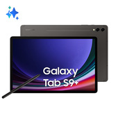samsung galaxy tab s9+ tablet ai android 12.4 pollici dynamic amoled 2x wi-fi ram 12 gb 256 gb tablet android 13 graphite
