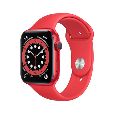 Apple Watch Serie 6 GPS, 40mm in alluminio PRODUCT(RED) con cinturino Sport PRODUCT(RED)