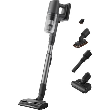 AEG Aspirapolvere Senza Filo AP82AB25DG, Ultimate 8000, 90 min di Autonomia, Potente Aspirapolvere Portatile, Spazzola con Luci Guida, Spazzola per Spolverare, PetPro+, 80 dB, Nero e Grigio
