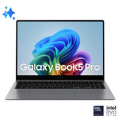 samsung galaxy book5 pro intel core ultra 7 256v computer portatile 40,6 cm (16") touch screen wqxga+ 16 gb lpddr5x-sdram 512 gb ssd wi-fi 7 (802.11be) windows 11 home grigio