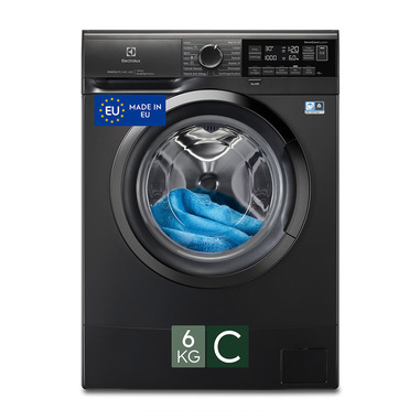Electrolux EW6SBLACK lavatrice Caricamento frontale 6 kg 1000 Giri/min Nero