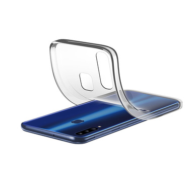 Cellularline Soft - Galaxy A20s Protegge e valorizza il design dello smartphone Trasparente