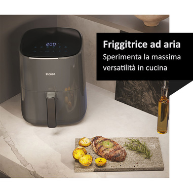 Haier HAF5P 011 Singolo 5 L Indipendente 1500 W Friggitrice ad aria calda Nero