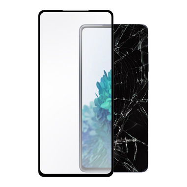 Area Ultra tempered Glass per Samsung Galaxy S20 FE / S20 Lite con copertura totale tono su tono