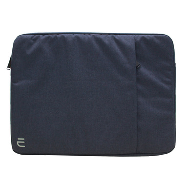 Electroline Sleeve per notebook da 15,6" - Ultraslim, con imbottitura interna e fodera in ciniglia, colore blu