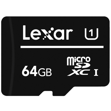 Lexar 932828 memoria flash 64 GB MicroSDXC Classe 10 UHS-I