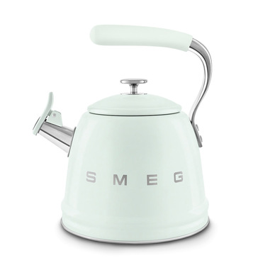 Smeg Bollitore con fischio 50's Style - Verde Pastello LUCIDO - WKF01PG