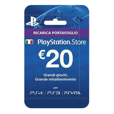 20 euro ps4 card