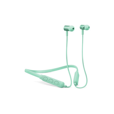 Fresh 'n Rebel Band-It Cuffie auricolari Bluetooth con Ncekband per telefono cellulare Stereofonico, verde menta