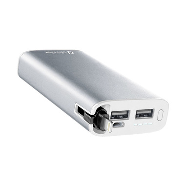 Cellularline Powerbank 6700 Unique Design - Lightning Apple Caricabatterie portatile per dispositivi Apple