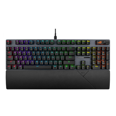 asus rog strix scope ii x tastiera gaming usb nero