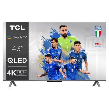 TCL Serie C64 4K QLED 43" 43C649 Dolby Atmos Google TV