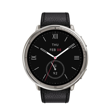 Amazfit smartwatch e orologio sportivo 3,35 cm (1.32") AMOLED Digitale 466 x 466 Pixel Touch screen Argento