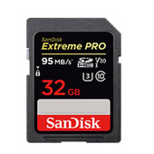 sandisk extreme pro memoria flash 32 gb sdhc classe 10 uhs-i