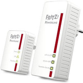 fritz!powerline 540e wlan set international 500 mbit/s collegamento ethernet lan wi-fi bianco 2 pz