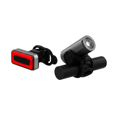 T'nB UMLEDUSB illuminazione bicicletta Illuminazione posteriore + Illuminazione anteriore (set) LED