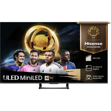 hisense 75u7q tv 190,5 cm (75") 4k ultra hd smart tv wi-fi nero 450 cd/m²