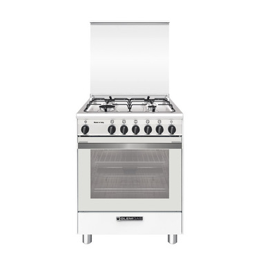 Glem Gas SA664VWH cucina A Bianco