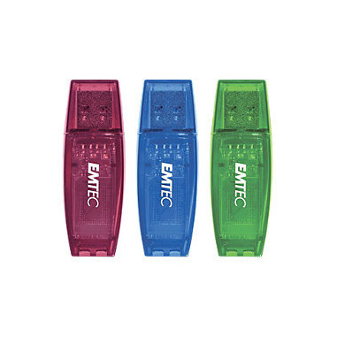 Emtec C410 8GB unità flash USB USB tipo A 2.0 Multicolore