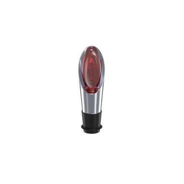 Tescoma 695438 tappo per bottiglie e decanter Nero, Rosso, Acciaio inox