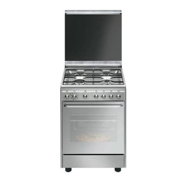 Smeg CX60SVPZ9 cucina Piano cottura Gas Acciaio inossidabile A