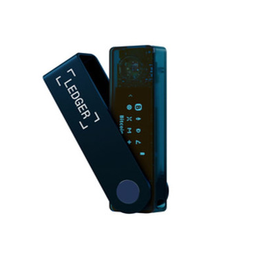Ledger Nano X Portafoglio hardware con chiavetta USB Blu