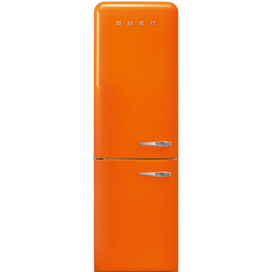Smeg FAB32LOR5 frigorifero con congelatore Libera installazione 331 L D Arancione