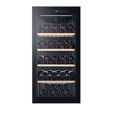 Haier Wine Bank 60 Serie 5 WS120GA Cantinetta vino con compressore Libera installazione Nero 117 bottiglia/bottiglie