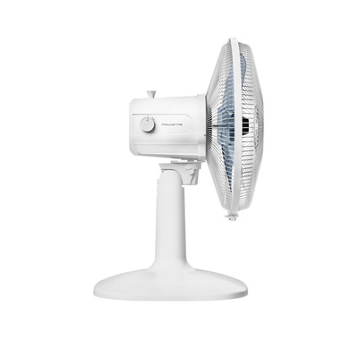 Silenziosità 46 dBA Ventilatore da Tavolo Design compatto 3 Velocità Flusso d’aria mx 34 m3/min Rowenta VU2330 Essential + Bianco 