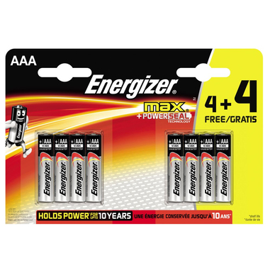 Energizer Ministilo Max + Alcalina 4+4 Pz