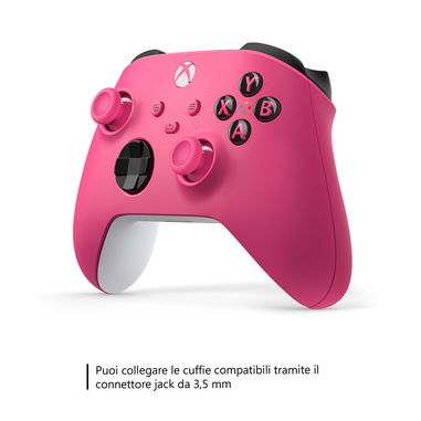 Microsoft Controller Wireless per Xbox - Deep Pink per Xbox Series X, S, Xbox  One e dispositivi Windows