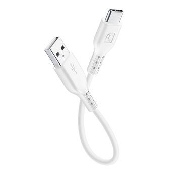 Cellularline Power Cable 15cm - USB-C Cavo USB-C per ricarica e trasferimento dati